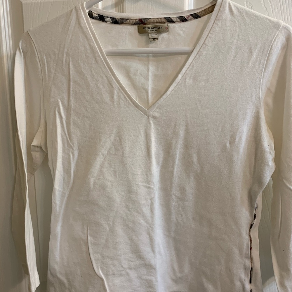 Burberry Women’s 3/4 sleeve tee